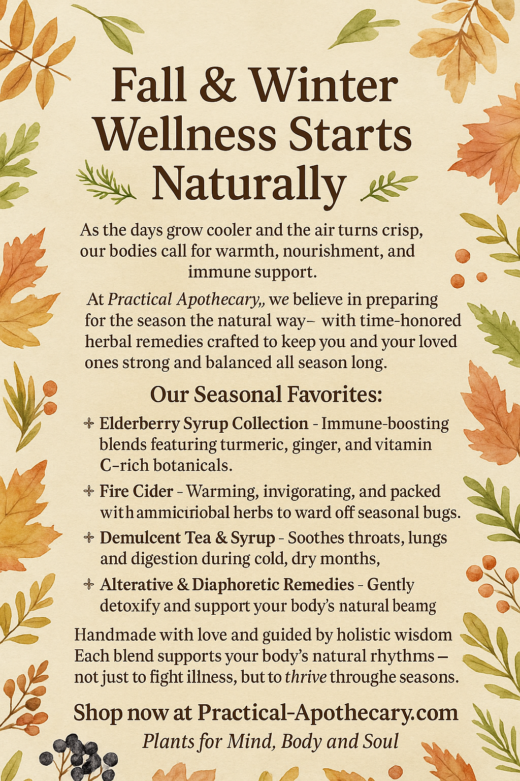 Natural Herbal Remedy Syrups