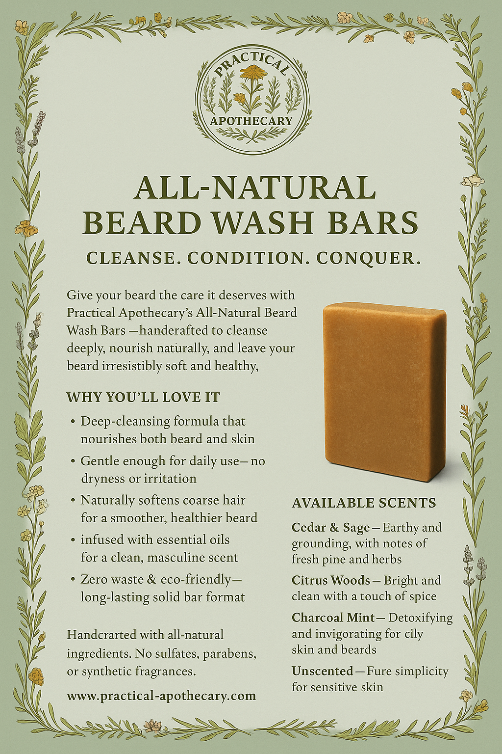 Beard Wash Bar