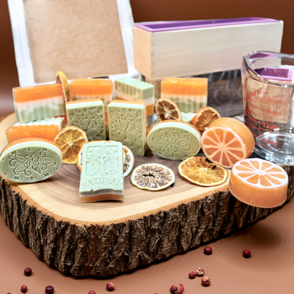 All natural soap bars