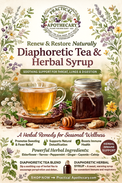 Natural Herbal Remedy Syrups