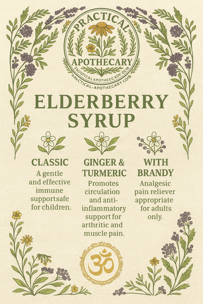 Natural Herbal Remedy Syrups
