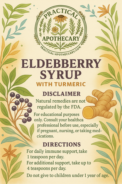 Natural Herbal Remedy Syrups